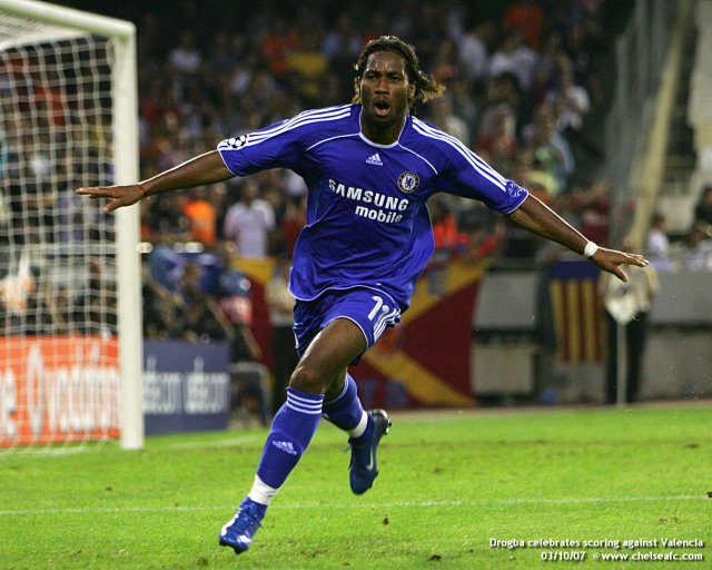 Drogba oslava